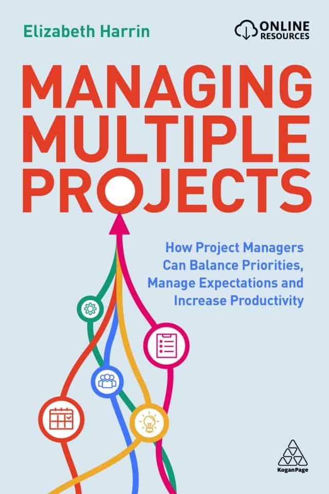 Managing multiple projects book cover
