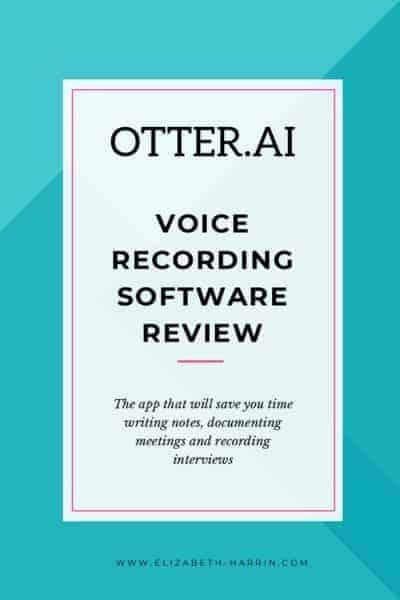 otter audio recording