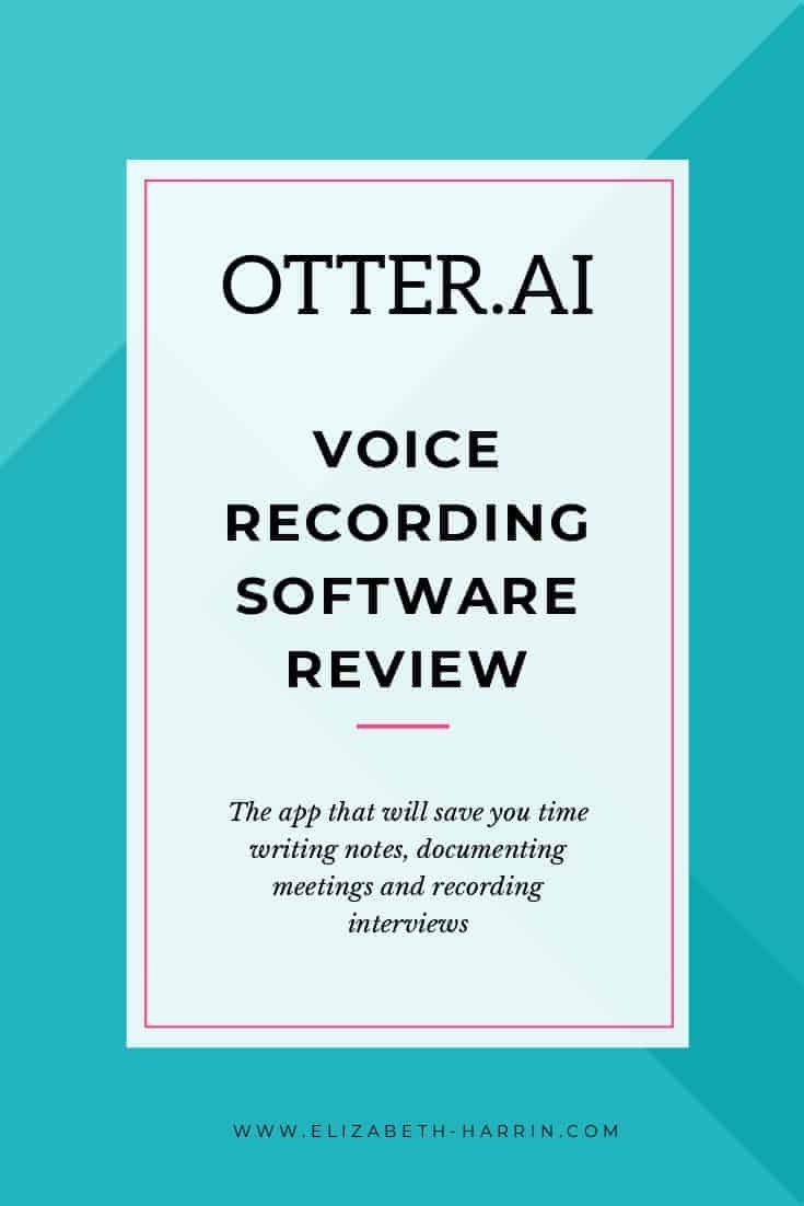 otter voice meeting notes review